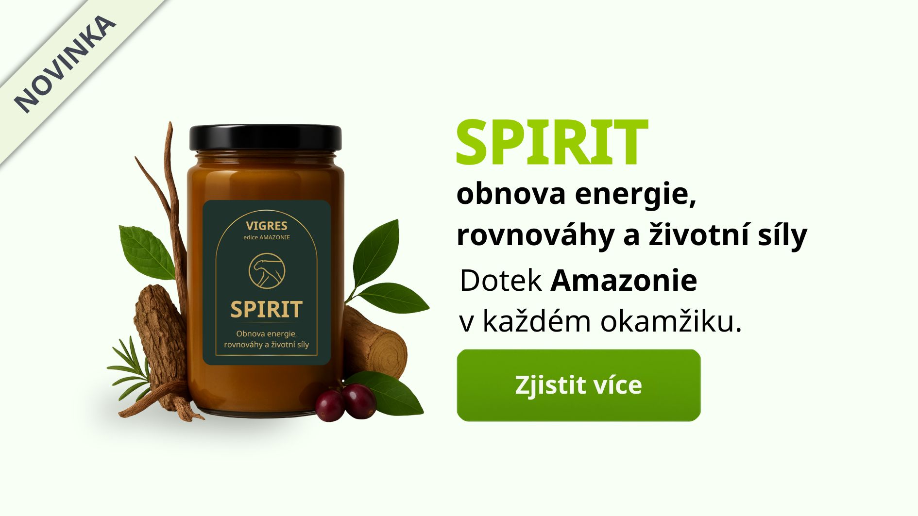 Novinka: SPIRIT - obnova energie, rovnováhy a životní síly