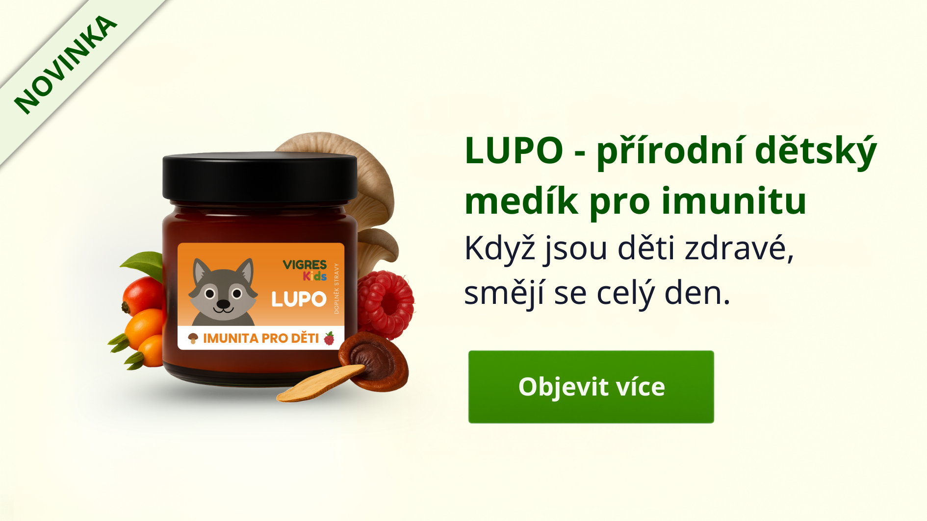 Novinka: LUPO dětská imunita