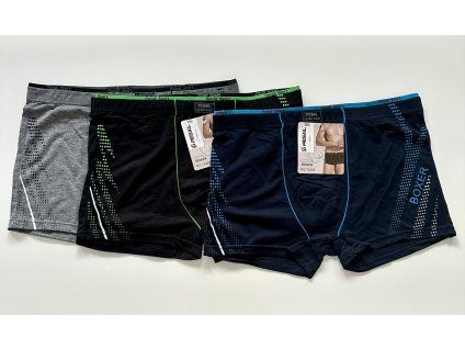 3x Pánské bavlněné boxerky Pesail