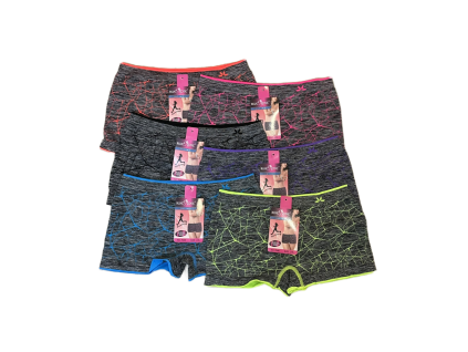 3 PACK - Dámské boxerky Blue Rose
