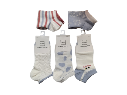 Sada 5 párů letních ponožek Cosas