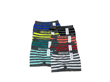 4 PACK Chlapecké boxerky 4579 Greenice