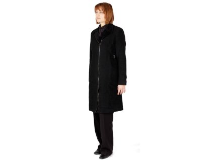 Damenmantel Rialto Drap schwarz 0077