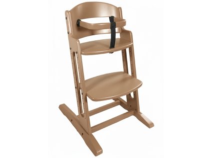Wachsender Holzstuhl BabyDan DanChair Mocca