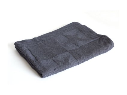 Gestrickte Decke aus Baumwolle und Denim, Sterne, Rialto Baby