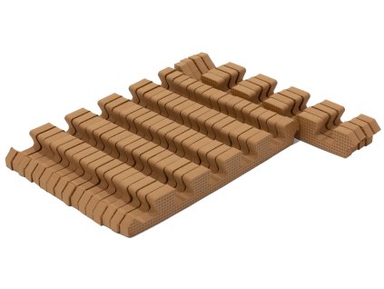 Set braune Kanten für Schaumstoff oder Korkpuzzles 180x120cm 20Stk brown479C 4842