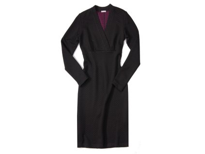 Damenkleid Rialto Fog, schwarzes Muster 0283