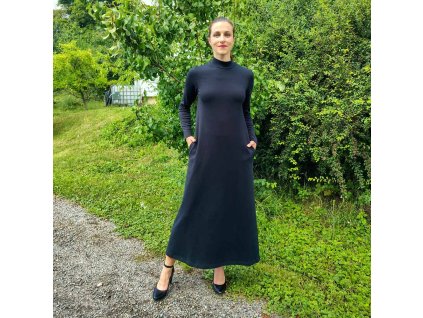 Umstandskleid Rialto Larue schwarz 0074