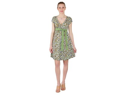 Umstands- und Stillkleid Rialto Larochette türkisfarbene Punkte 0258