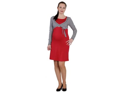 Umstands- und Stillkleid Rialto Ledames rot 0441
