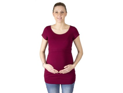 Still- und Umstandsshirt Rialto Denisa, bordeauxrot 0520