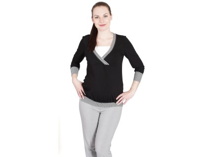 Umstands- und Still-T-Shirt Rialto Darle schwarz 0156