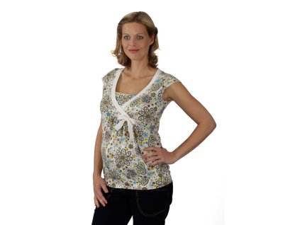 Umstands- und Still-T-Shirt Rialto Dery Kaschmirmuster 0185