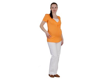 Umstands- und Still-T-Shirt Rialto Duna orange 0457
