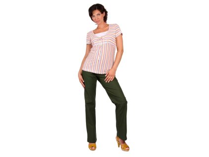 Umstands- und Still-T-Shirt Rialto Duvy, rosa Streifen, 0267