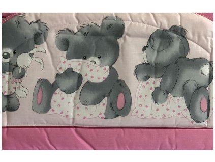 Freddy rosa Kinderbett-Set