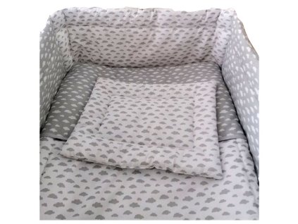 Kinderbett-Set Graue Wolke
