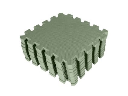 Baby Dan Puzzle-Spielmatte Soft Green 90x90 cm