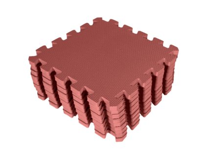 Baby Dan Puzzle-Spielmatte Warm Rose 90x90 cm