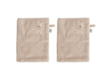 Bébé-Jou Steppe Frottee-Waschlappen, 2 Stück