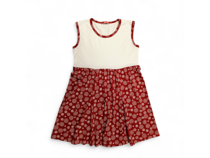 Kinderkleid Rialto UNNA cremefarben + Blumen 0177