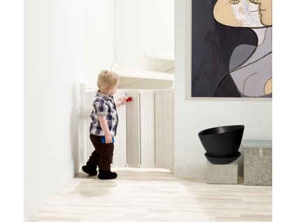 Schutzgitter Babydan Guard Me, aus Lamellen 55-89 cm, automatisch zurückfaltbar