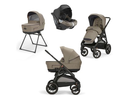 Kombikinderwagen Inglesina Aptica XT Darwin recline 4in1 2023 Tuareg Beige für Stadt und Land