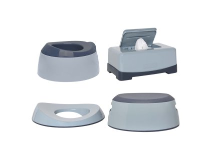Trainingsset für die Toilette Luma Iron Blue