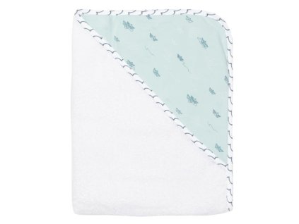 Babyfrottierhandtuch mit Kapuze Luma - Paper Boats limitierte Auflage