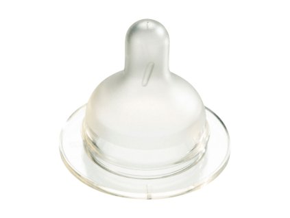 Breiter verstellbarer Sauger  Difrax 1-2-3 Variflow Natürlich, 2 Stück