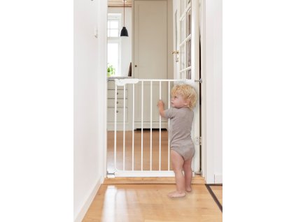 Babydan Druckbarriere LISE weiß, Metall 60,5 - 66,5cm