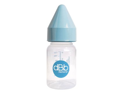 dBb Babyflasche PP 120ml, Saugergummi, NN, Farbe Sky Blue