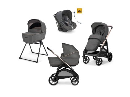 Kinderwagen Inglesina Aptica Darwin Recline 4in1 Velvet Grey