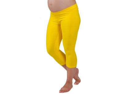 3/4 Umstandsleggings Rialto Schaft Gelb 0107