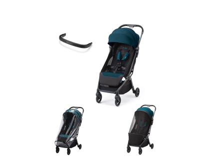 Recaro Sport-Kinderwagen LEXA Teal Green  mit gratis Zubehörpaket!