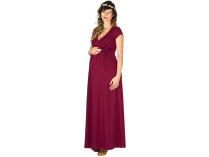 Umstands- und Stillkleid Rialto Lonchette burgund 0520