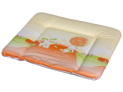 Wickelauflage dreiseitig 85x75 Orange Puppy