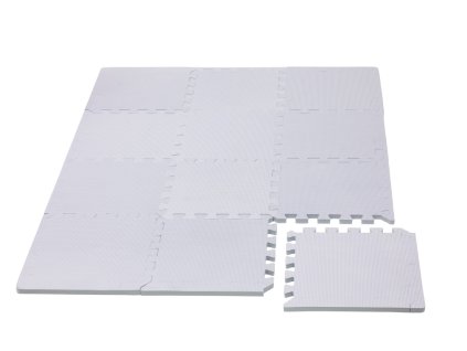 Puzzlespielmatte mit Silver Rand, 92 x 122 cm