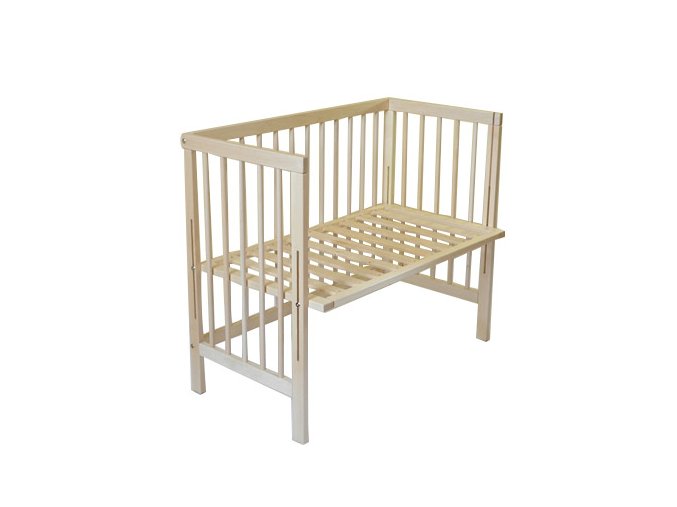 Beistellbett Faktum 50x90 cm, Lindenholz