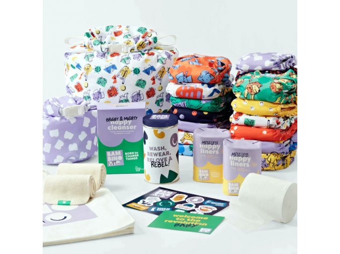 Changemaker Bundle Brave und Bold Stoffwindel Set