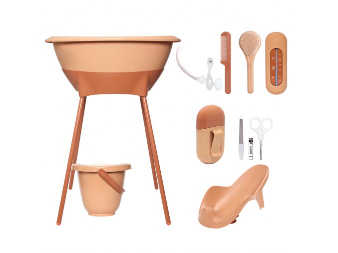 Bade und Pflege Set LUMA Spiced Copper für Neugeborene
