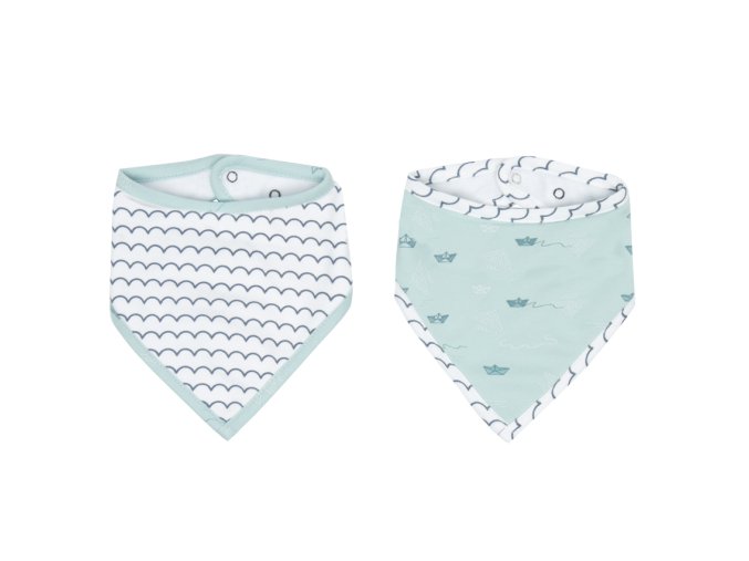 Bandana sabbern Luma - Paper boats limitierte Auflage