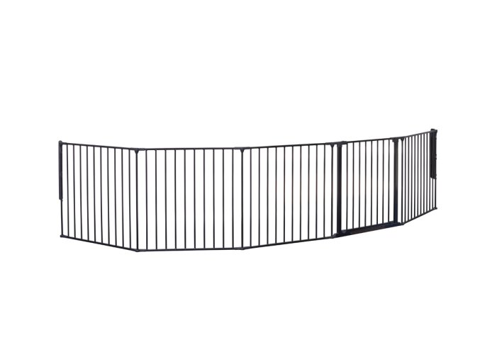 Raumteiler Flex XXL schwarz 90-350 cm