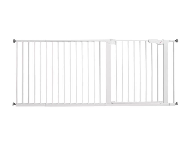 BabyDan Asta Schutzgitter Extra breit 178-183 cm weiss