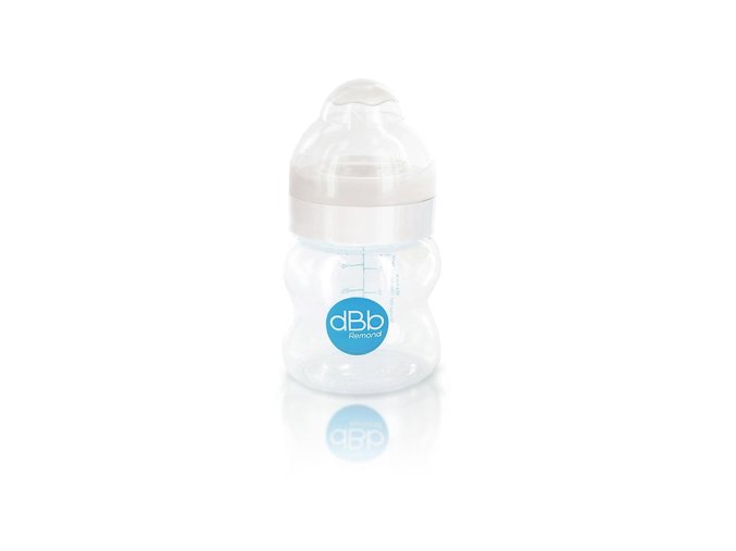 Kinderflasche 125 ml mit weiter Öffnung aus Tritan dBb Remond