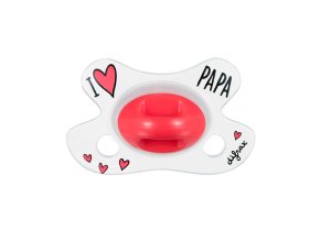 Schnuller Difrax Natural I LOVE PAPA, neugeboren