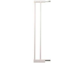 Babydan Absperrverlängerung 2 Stück á 7cm silber, schwarze Beschläge