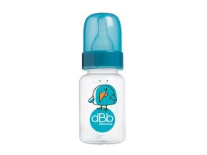 dBb-Flasche Dodo PP 120ml, Sauger NN., türkis