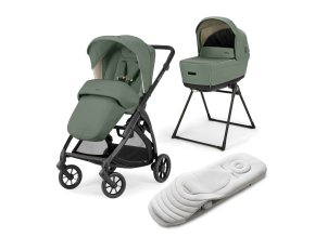 Kombi-Kinderwagen Inglesina Electa Duo 2in1 Murray Green