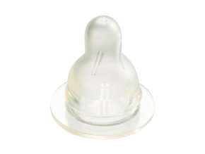 Verstellbarer Sauger Difrax 1-2-3 Variflow Natural - 2St, für Flaschen anderer Hersteller (Dr. Brown, Avent)